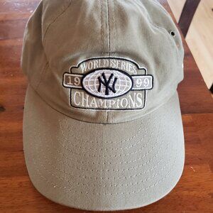 Vintage 1999 World Series Champions Yankees Slideback Ball Cap